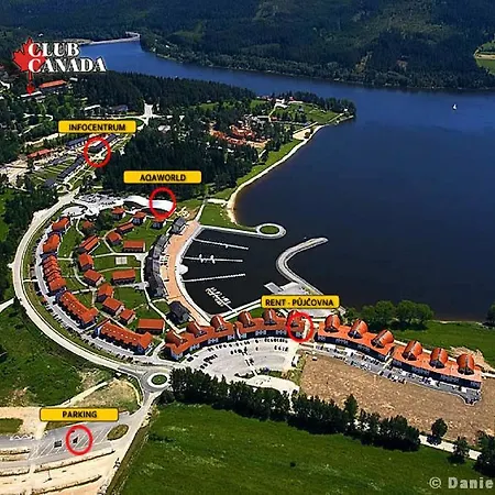 Rezidence Club Canada Xxl Conference Sauna Gril Lipno nad Vltavou